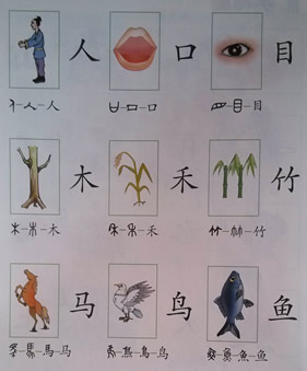 一年级语文上册第一单元《字与画》